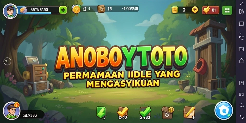 Tampilan gameplay ANOBOYTOTO yang menarik dan menenangkan.