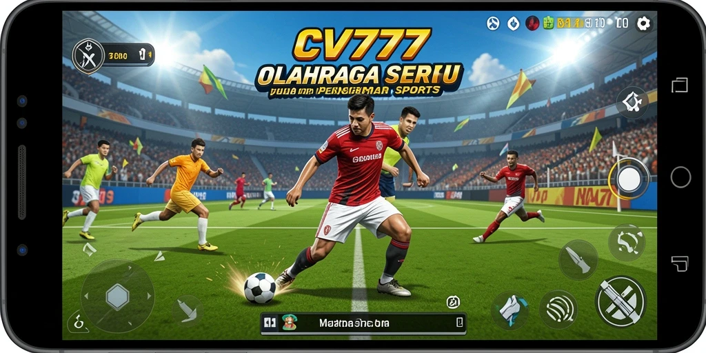 Tangkapan layar CV777 menampilkan pertandingan olahraga yang seru dengan grafis berkualitas tinggi.