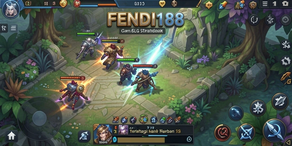 Tampilan gameplay FENDI188 dengan strategi mendalam dan pertempuran menarik.