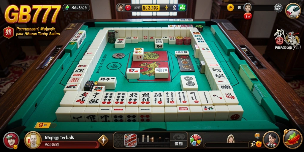 Screenshot gameplay GB777 yang menarik saat bermain Mahjong.