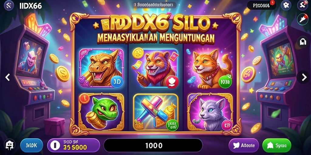 Tampilan gameplay yang seru dan menarik di IDX66.