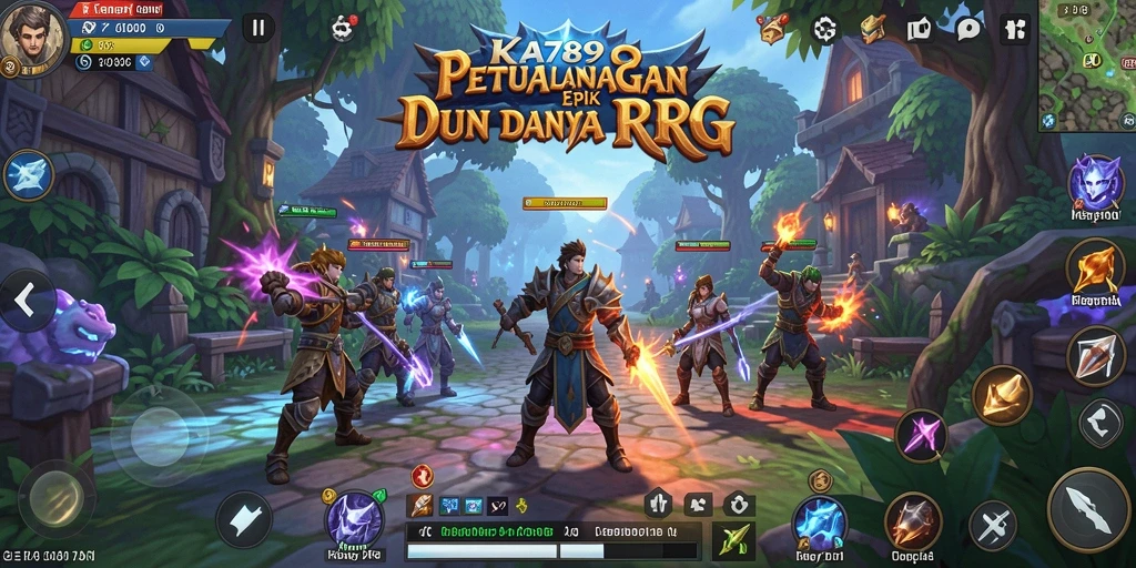 Tampilan menarik dari gameplay RPG KA789 yang memukau.