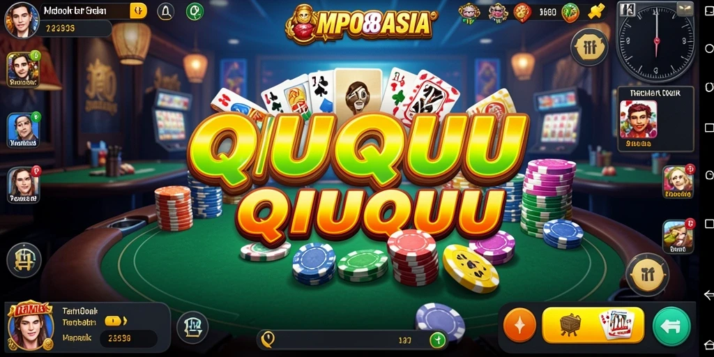Gambaran menarik dari gameplay QiuQiu di MPO88ASIA.
