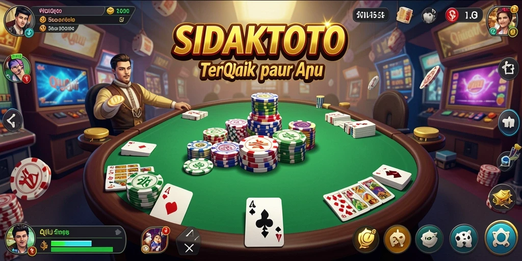 Tampilan permainan QiuQiu yang menarik di SIDAKTOTO.